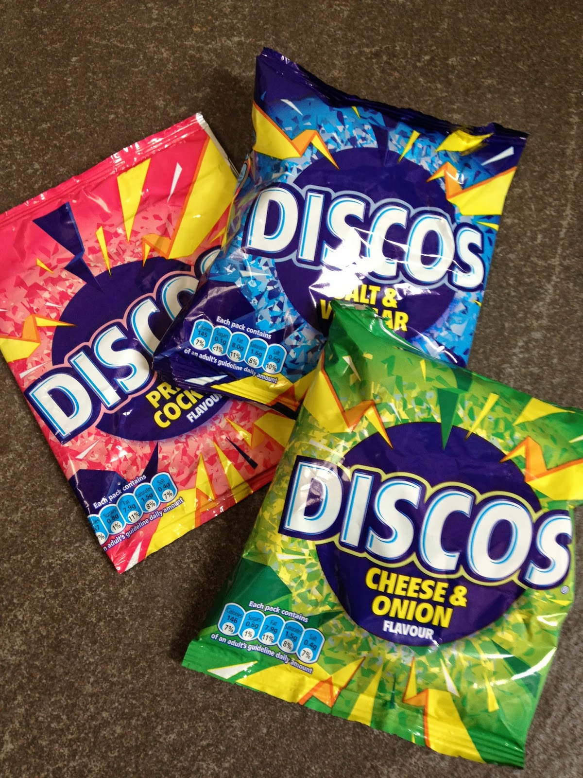 Pickled Onion Discos Crisps