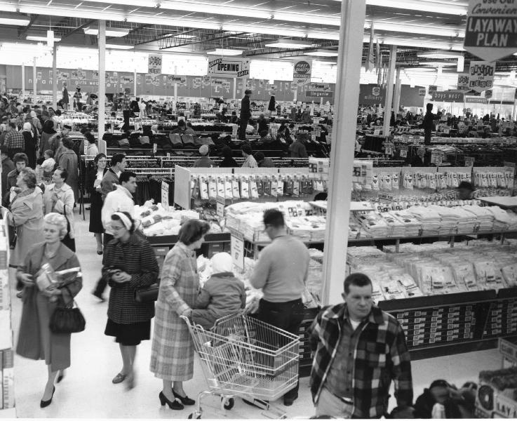 Vintage Johnstown Gee Bee Department Store Inside
