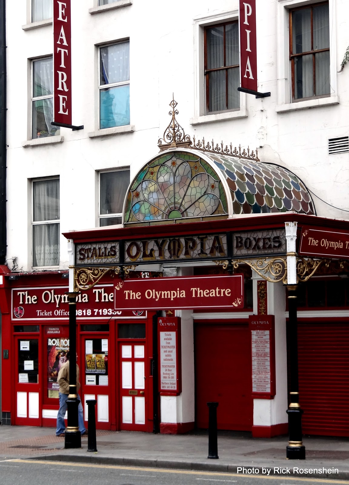 The Olympia Theatre is a concert hall and theatre venue in Dublin