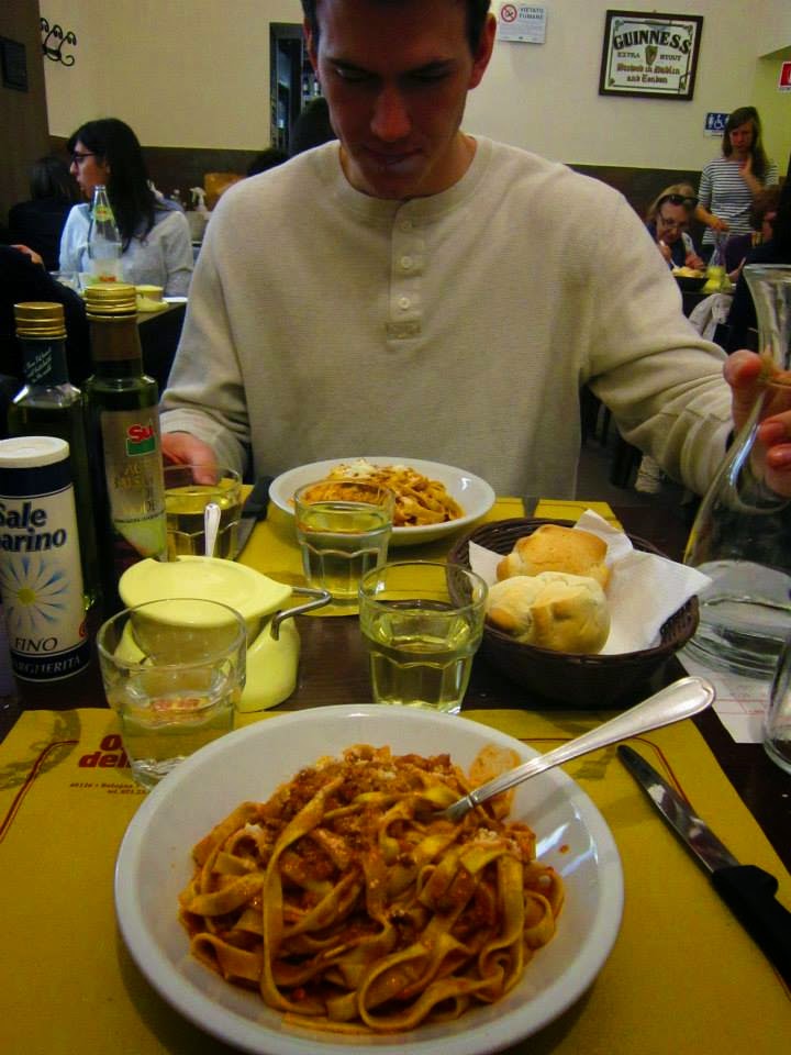 Bologna, Italy (not pronounced "boloney") Betty Beyond Boston