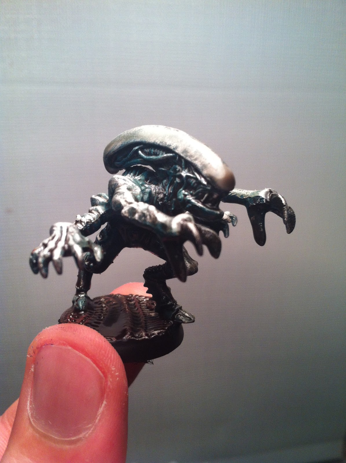 Ten Inch Template: Alien Color Recipe and Results