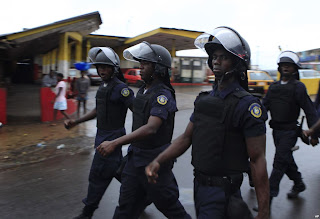 police liberia forces military academy training national