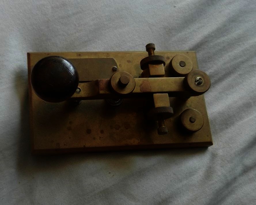 Nemos Phototgraphy Solid Brass Morse Key Renovation