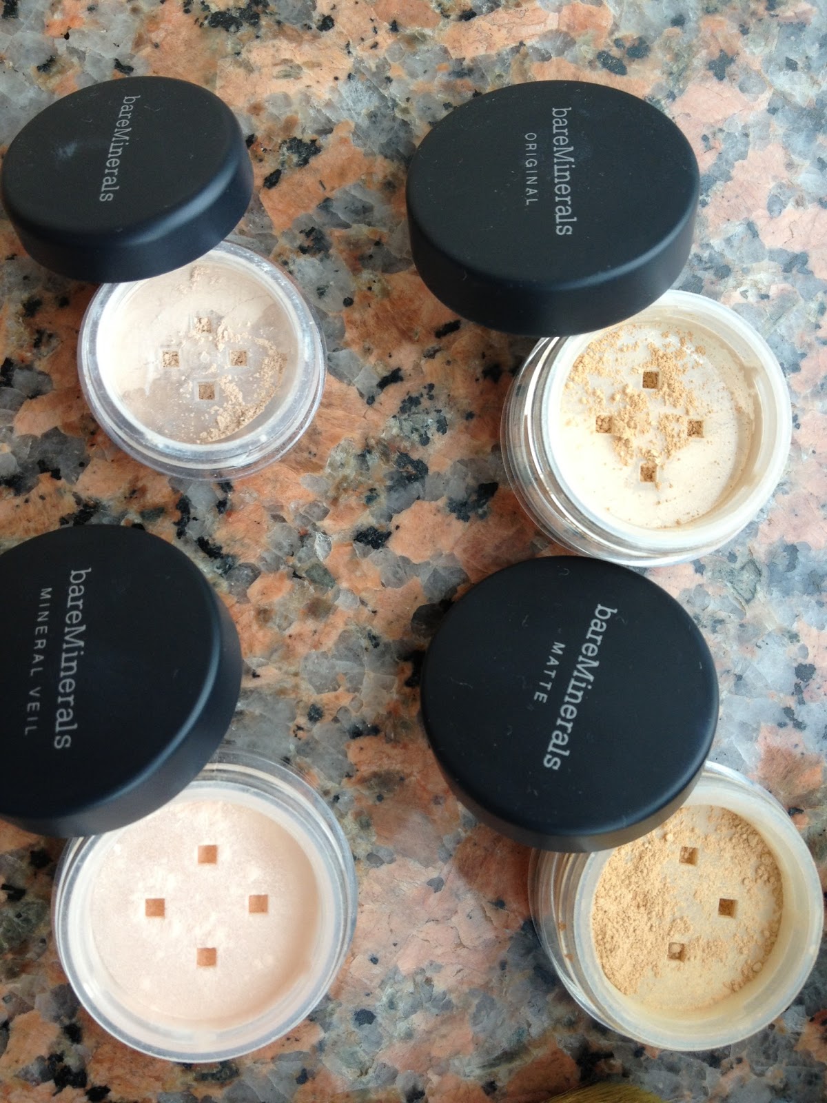 Stains and Shadows Bare Minerals Foundation trial kit TRY. BELIEVE