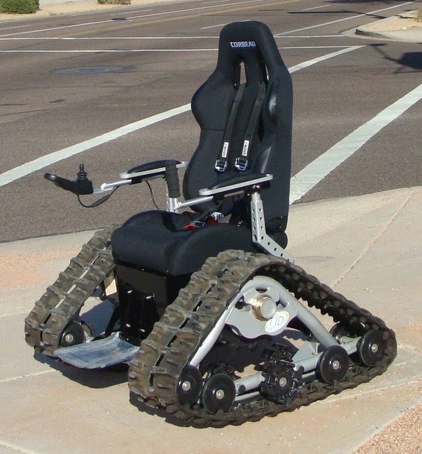 All About Machines ! Tank Chair ( wheelchair ) ! ( Machines )