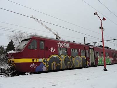 art on trains