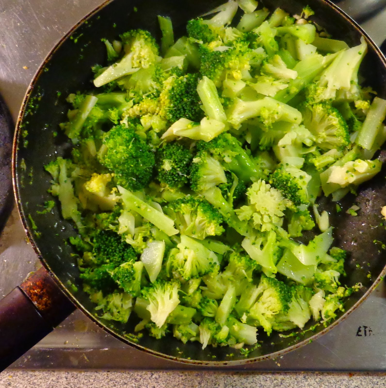 Wat ik gegeten heb Broccoli met Parmezaanse kaas uit de oven