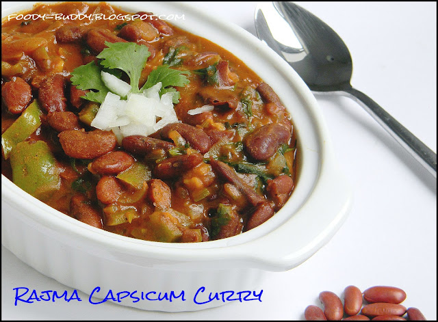 Rajma Capsicum Curry