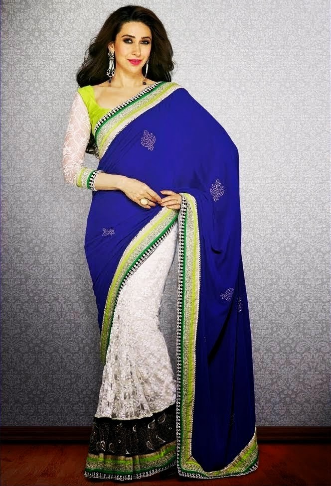Karishma Sarees 2013 2014 | Karishma Kapoor Saree Collection