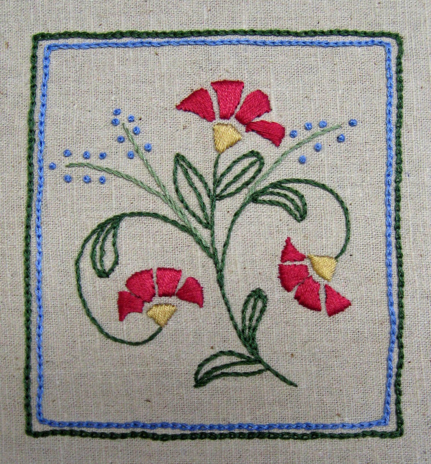 Threads of Inspiration Easy Embroidery Sampler