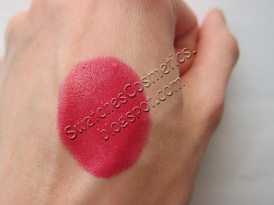  Swatches Cosmetics Свотчи Косметики Губная помада для губ Lipstick Helena Rubinstein №010 Intrigue
