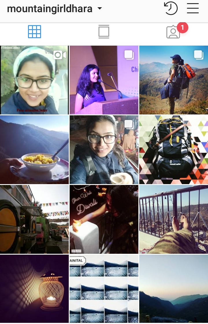 Follow me on Instagram @mountaingirldhara