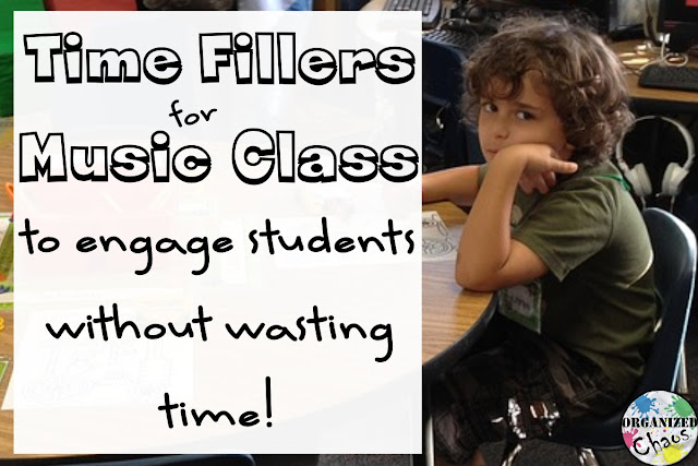 Organized Chaos: Teacher Tuesday: time fillers for elementary music
