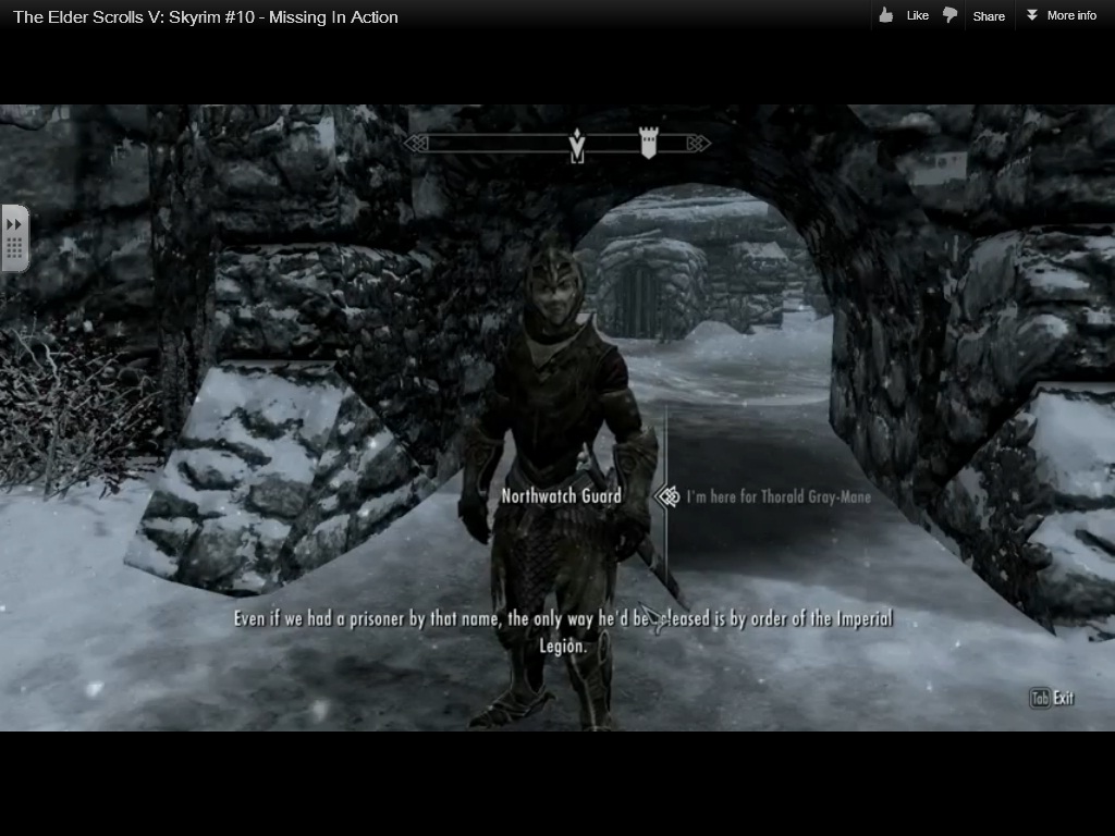 Skyrim and Morality Missing in Action