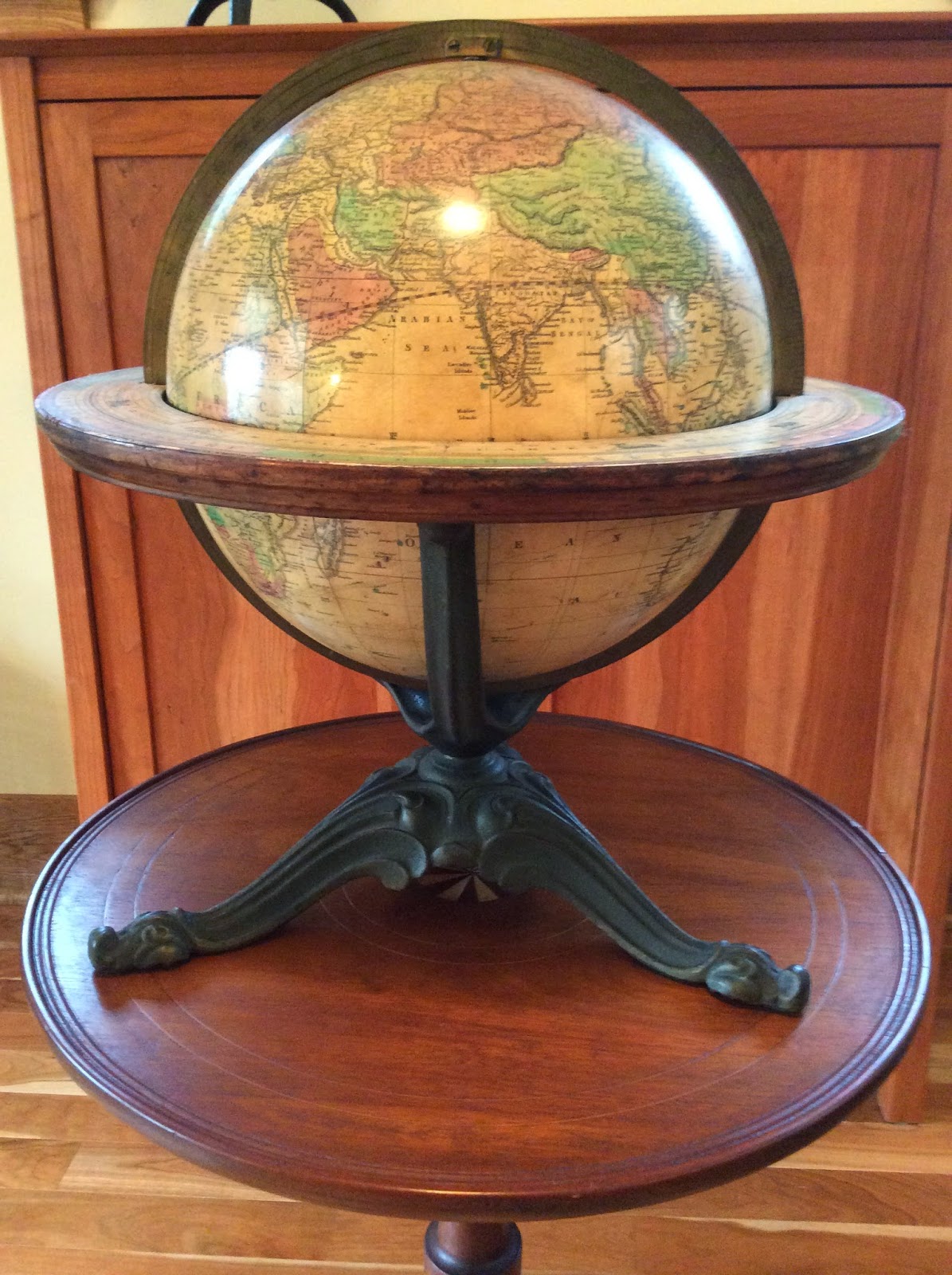 Collecting Antique and Vintage Globes Gilman Joslin globes