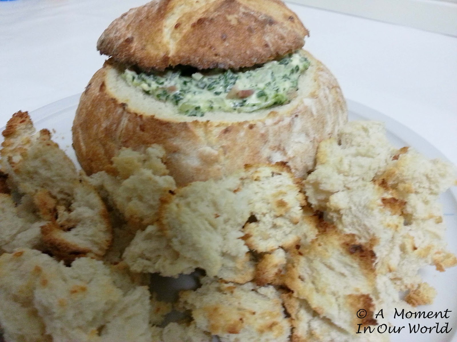 Cheesy Bacon Cob Loaf Simple Living. Creative Learning