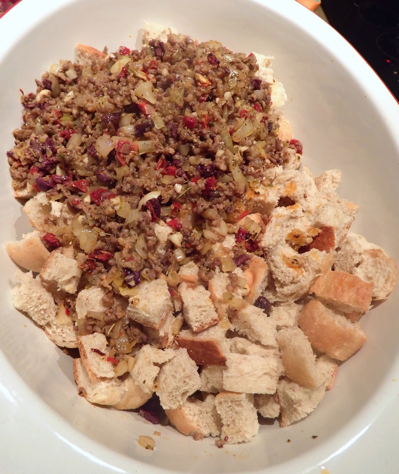 Food By Bram Italian Bread Stuffing for Turkey