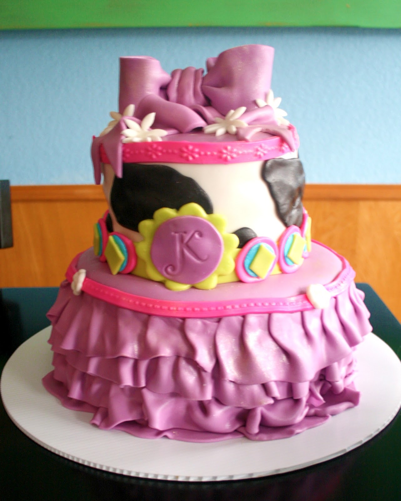 Candy Coated Fancy Nancy Cake