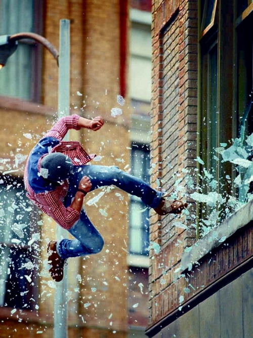 David Powers King Tuesday Tropes Defenestration