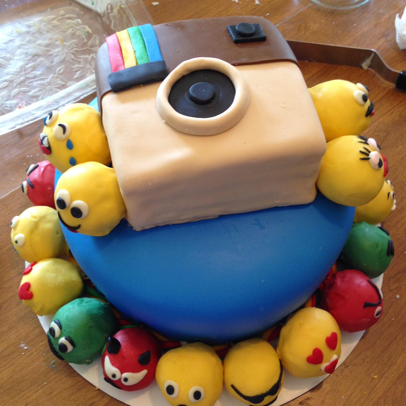 Scrapping with Friends: Lauren's Instagram Birthday Cake