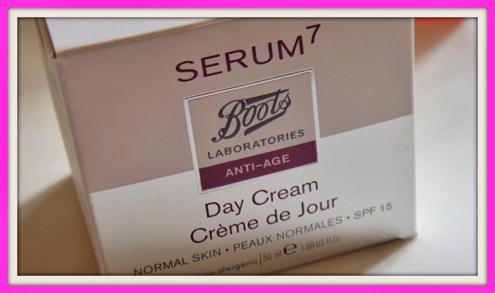 Review Boots Serum 7 Day Cream Must Be...Pink!