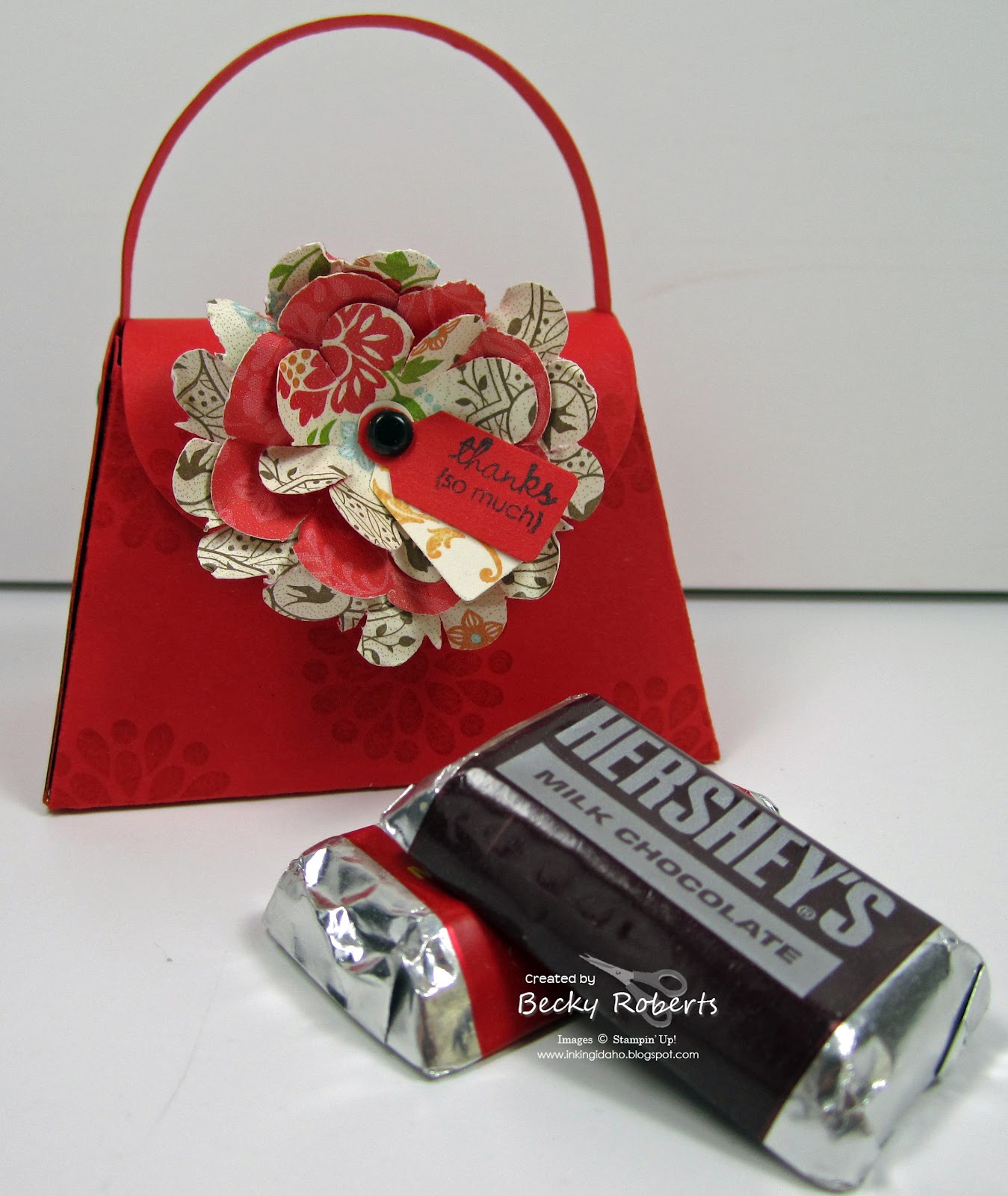 Inking Idaho New Petite Purse DieCut