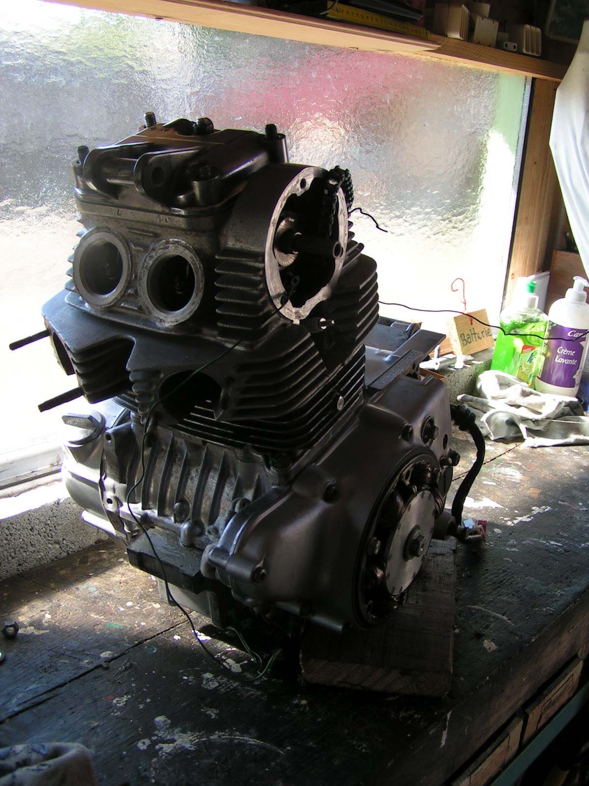 Restauration HONDA cb 125 k5: On remonte, ça y est