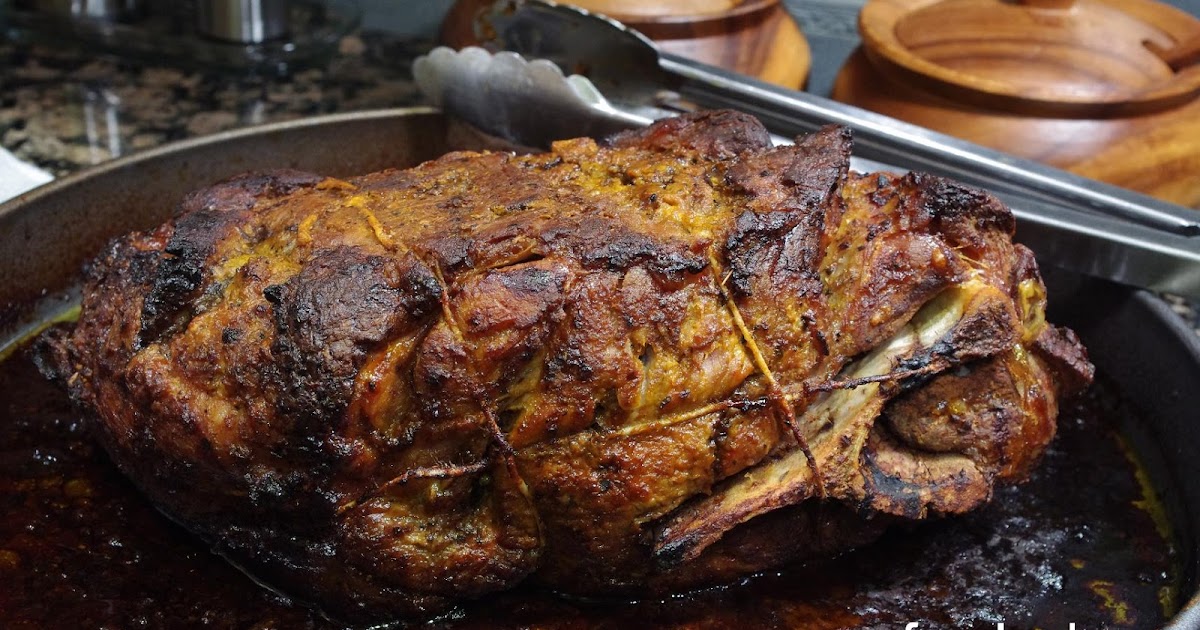 foodesign pernil Puerto Rican roast pork