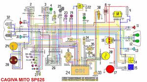 CAGIVA MITO 125 : cagiva mito 125 wiring diagrams - electrics - electrical