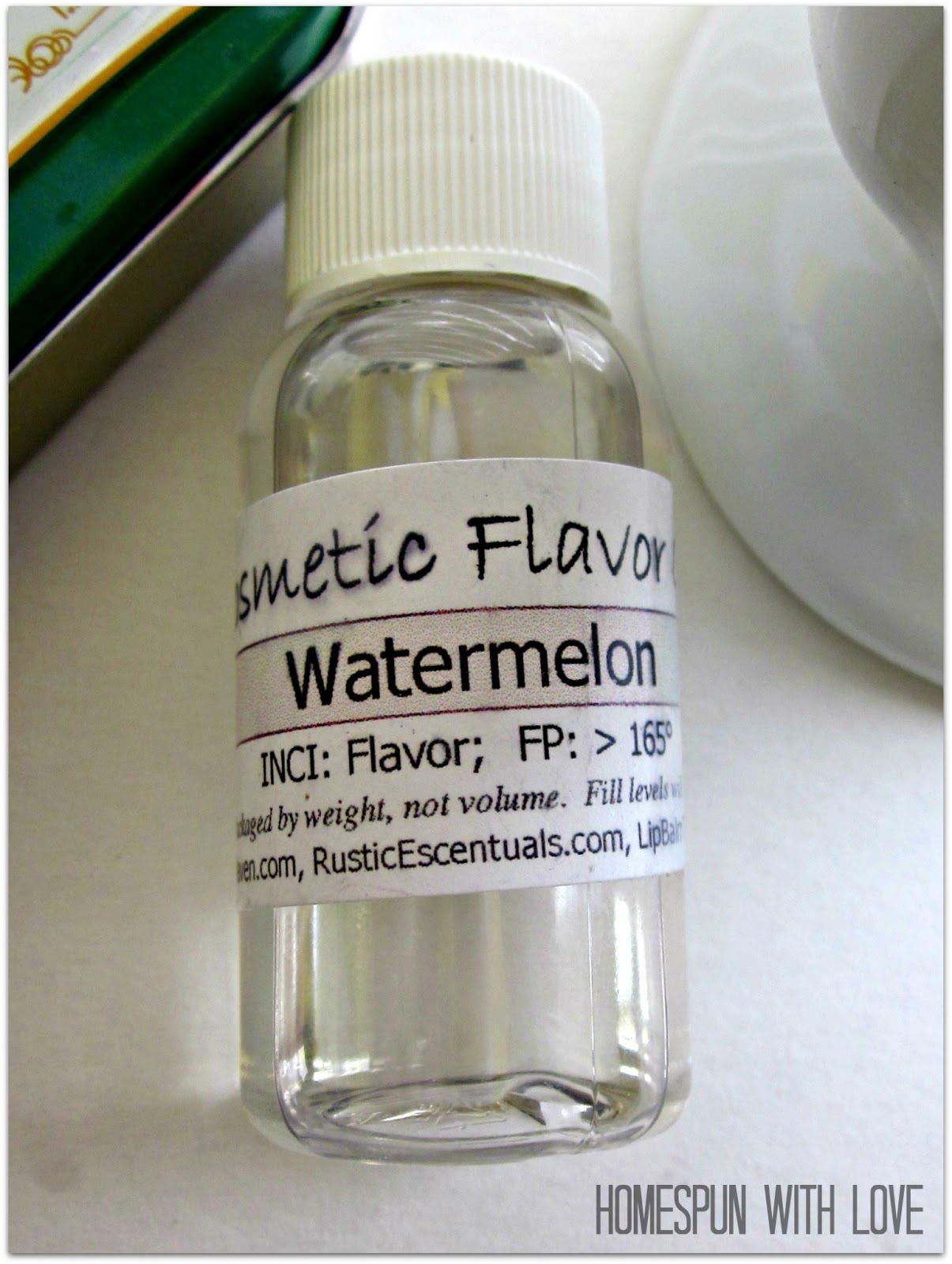 Homespun With Love DIY Healthy Lip & Cuticle Balm