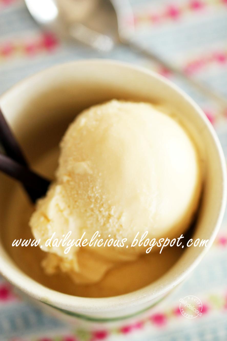 dailydelicious Rum Ice cream Cool down with light ice cream.