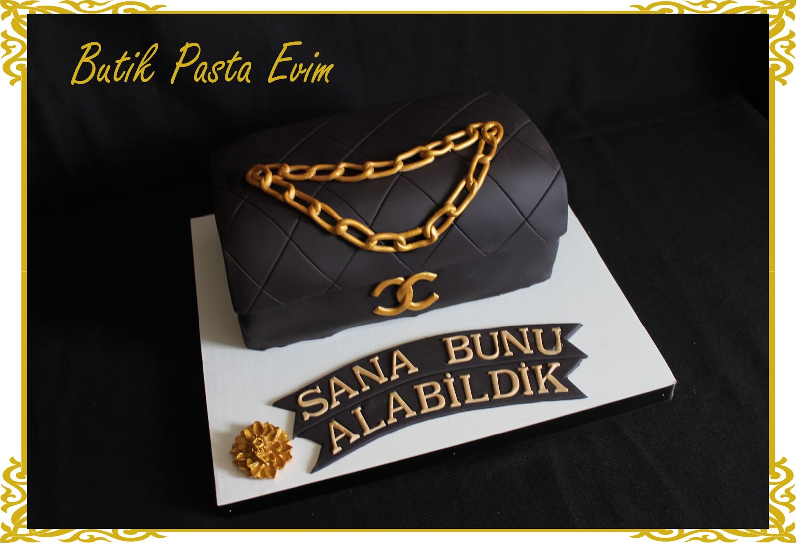 BUTİK PASTA EVİMDENİZLİ Channel Çanta Pasta…