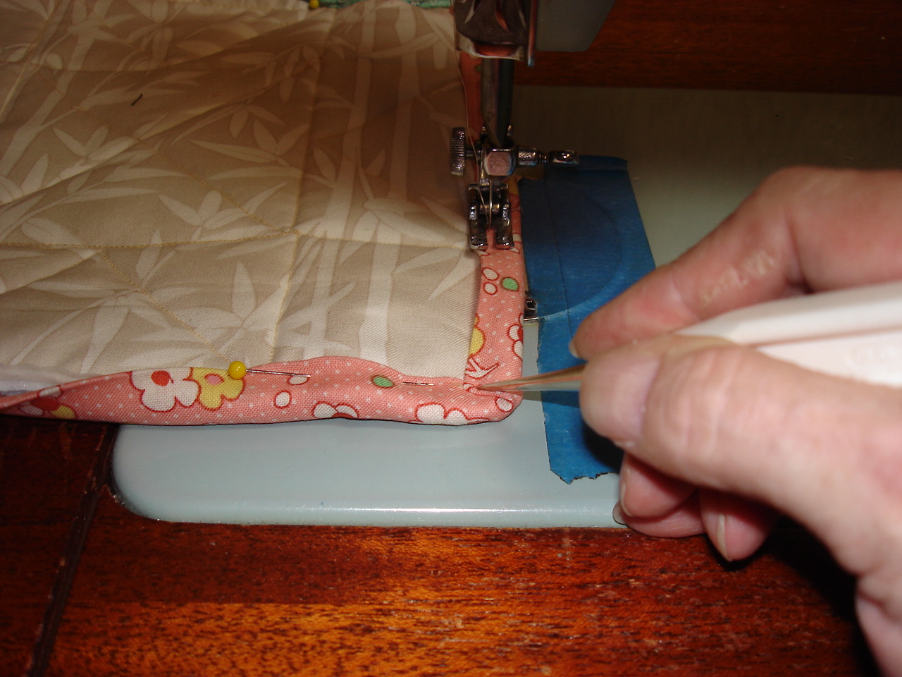 Park Hill Farm Tutorial Machine Binding A Potholder