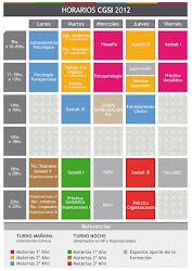 Horarios CGSI - 2012