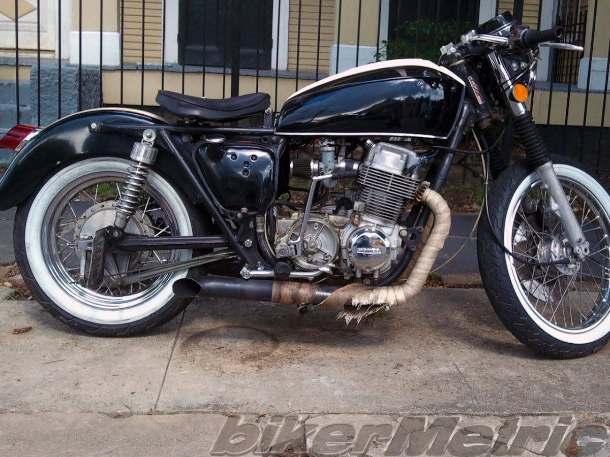 cb750 cafe racer styled bobber in new orleans