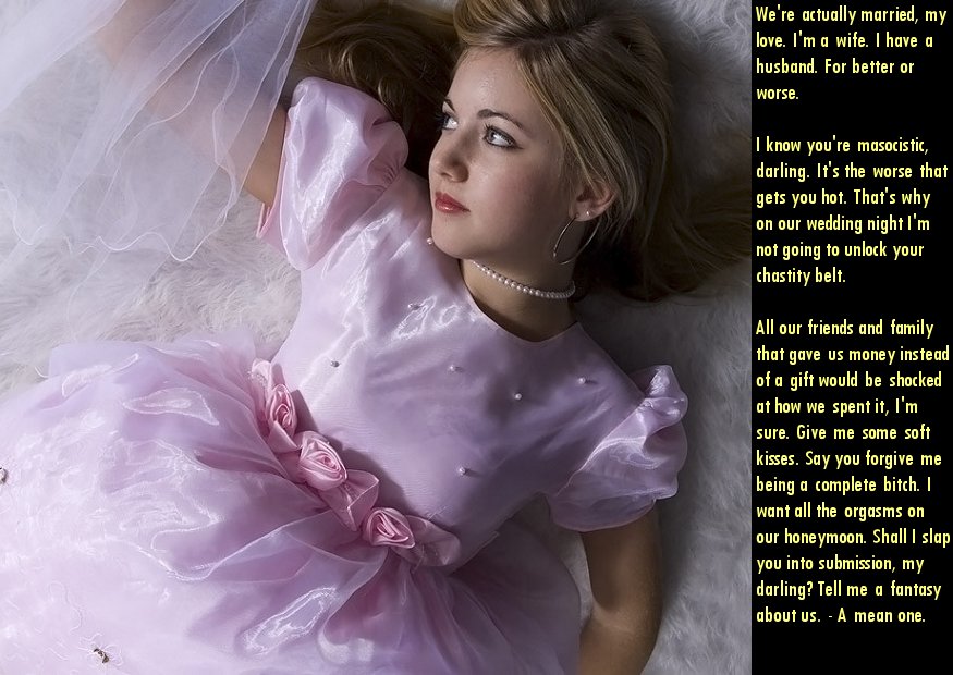 Shaking, Wedding night cuckold fantasies captions recommend Consider, that Wedding night cuckold fantasies captions what? Perhaps