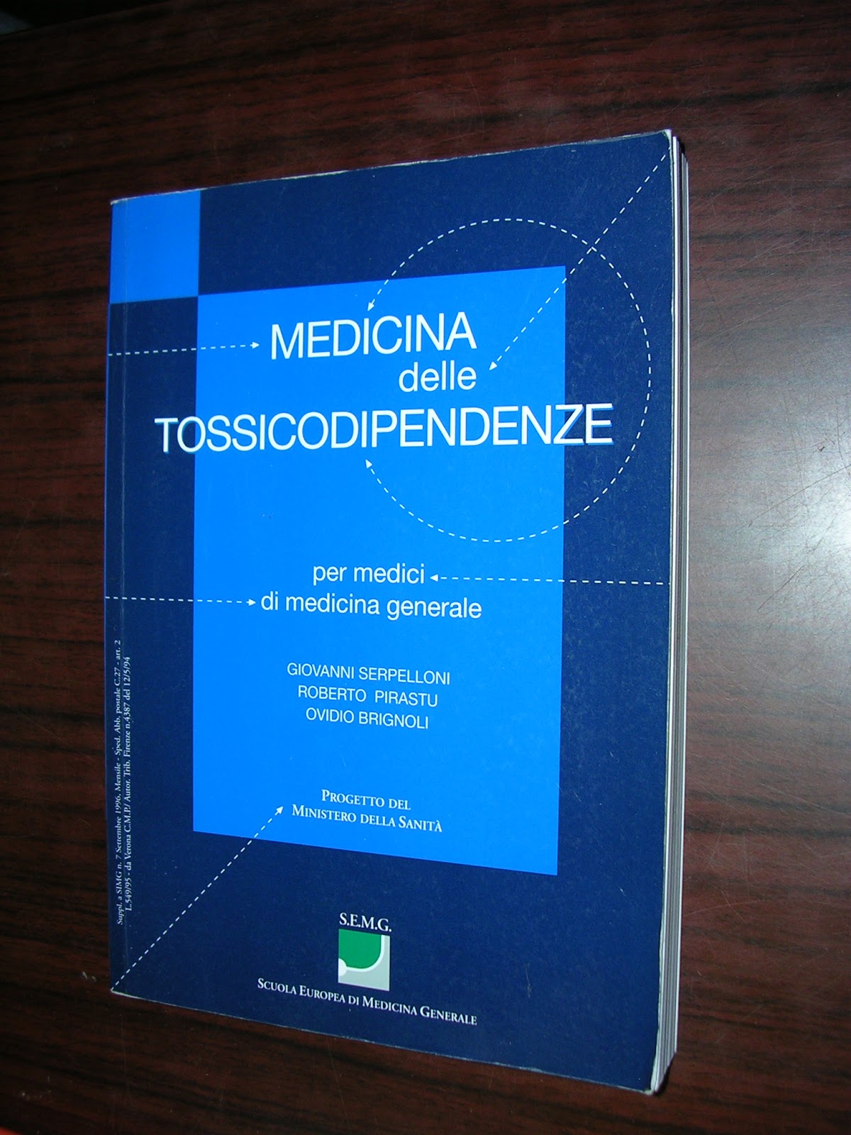 VUOI UN LIBRO MEDICINA DELLE TOSSICODIPENDENZE per medici di medicina