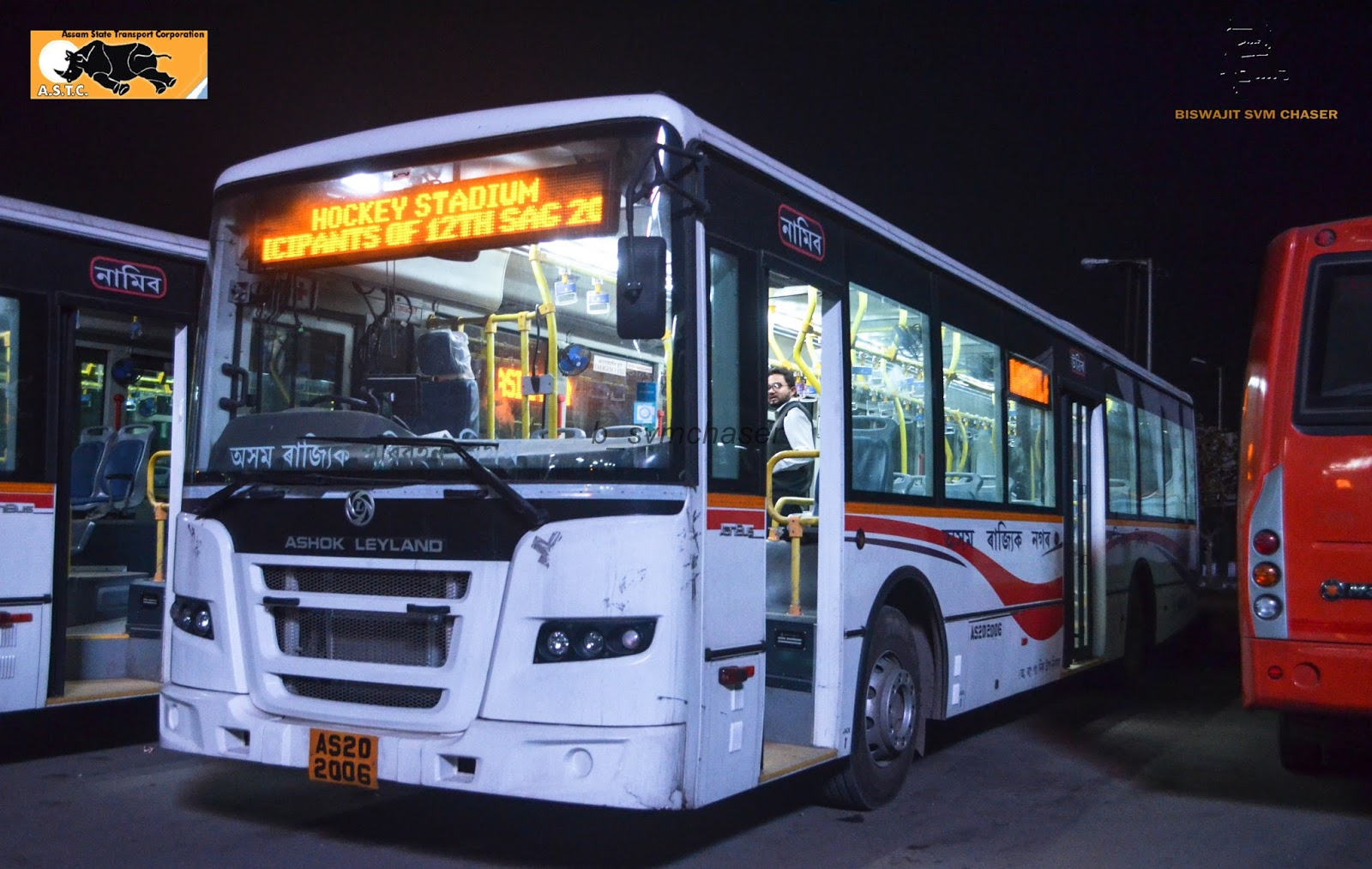 ASURTC (ASTC Subsidiary) Ashok Leyland Jan Bus for South Asian Games
