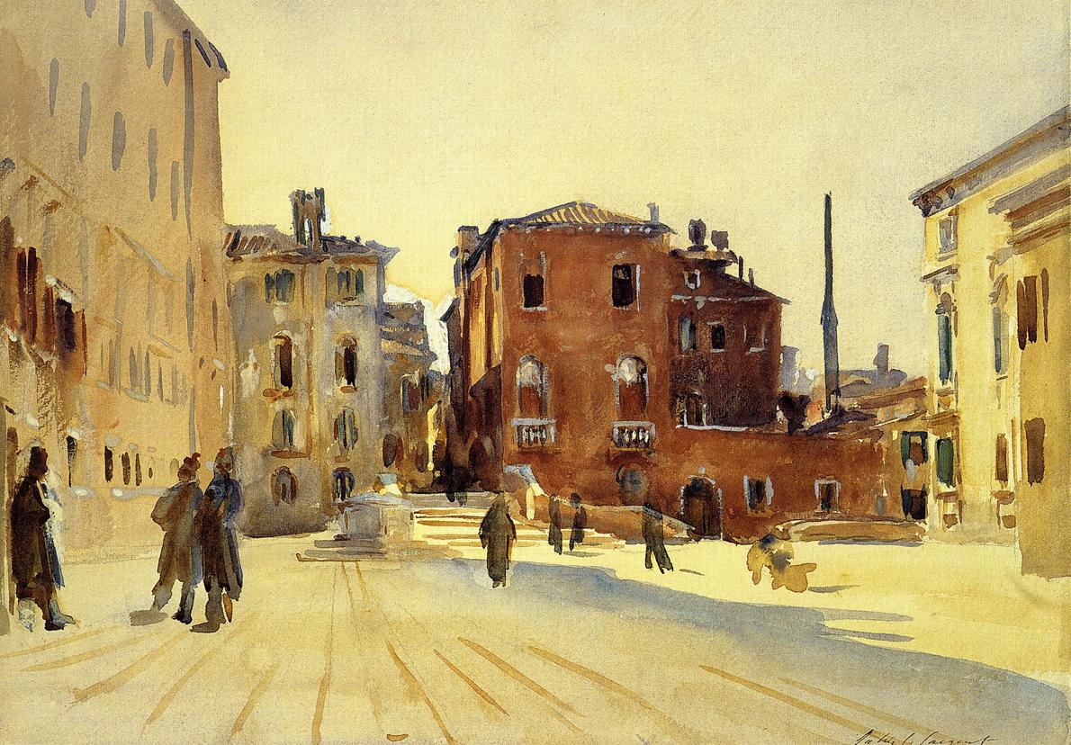 Arte! John Singer Sargent, Venice (21)