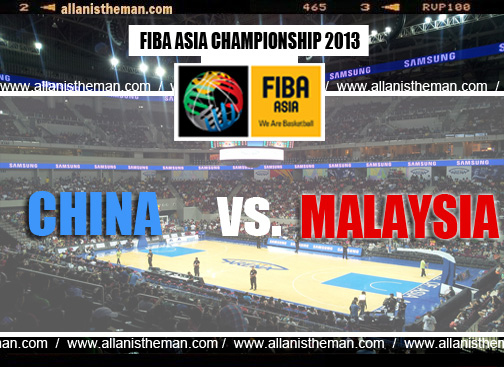 FIBA Asia Championship 2013: China vs Malaysia Replay