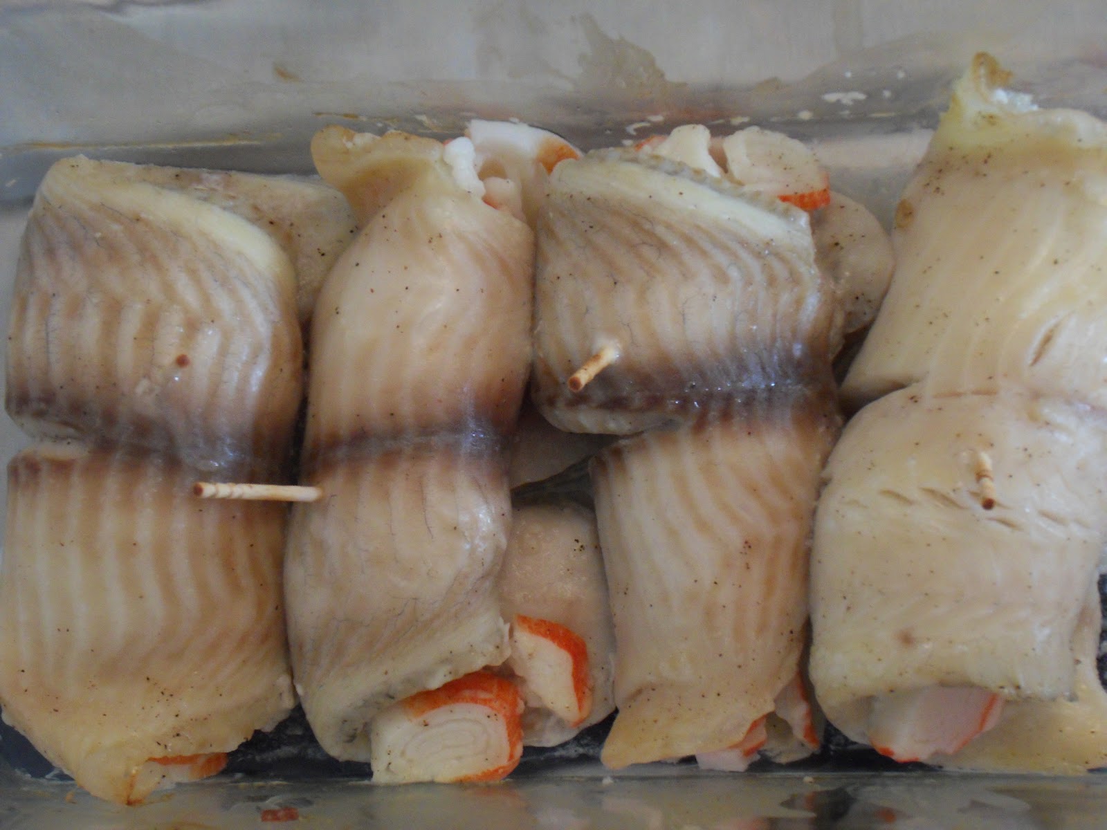 Crab Stuffing stuffed fish
