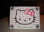 Hello Kitty Christmas Card
