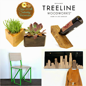 Treeline Woodworks feature & GIVEAWAY on Shop Small Saturday Showcase at Diane's Vintage Zest!
