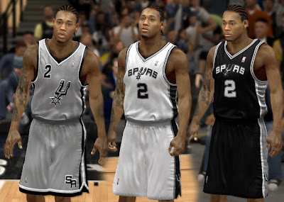 NBA 2K13 San Antonio Spurs Jersey NBA2K Mods