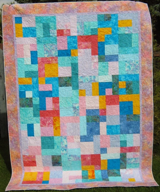 Inch by Inch Quilting Two Yellow Brick Road quilts by Judy