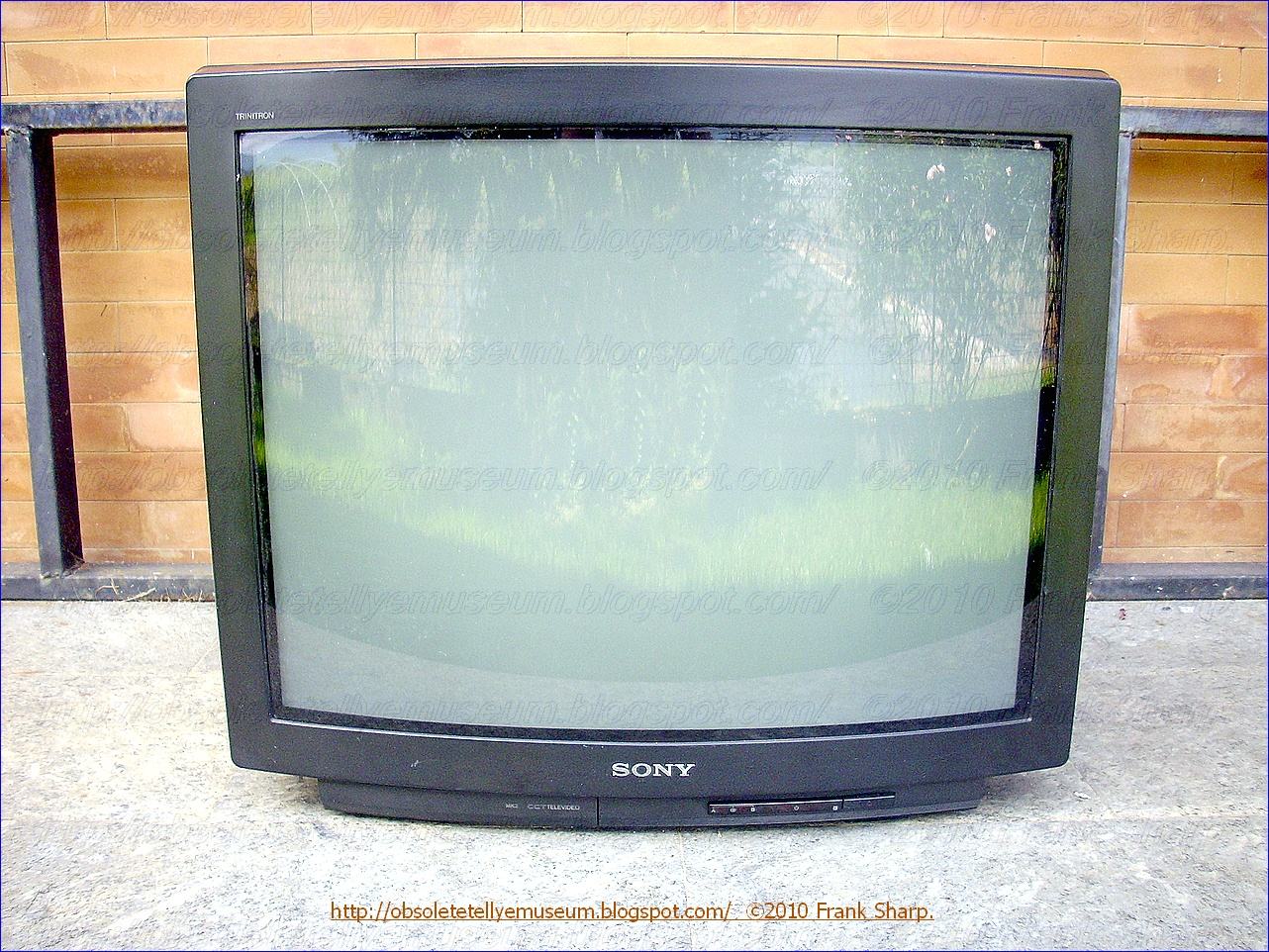 Obsolete Technology Tellye !: SONY KV-X2931A YEAR 1991.
