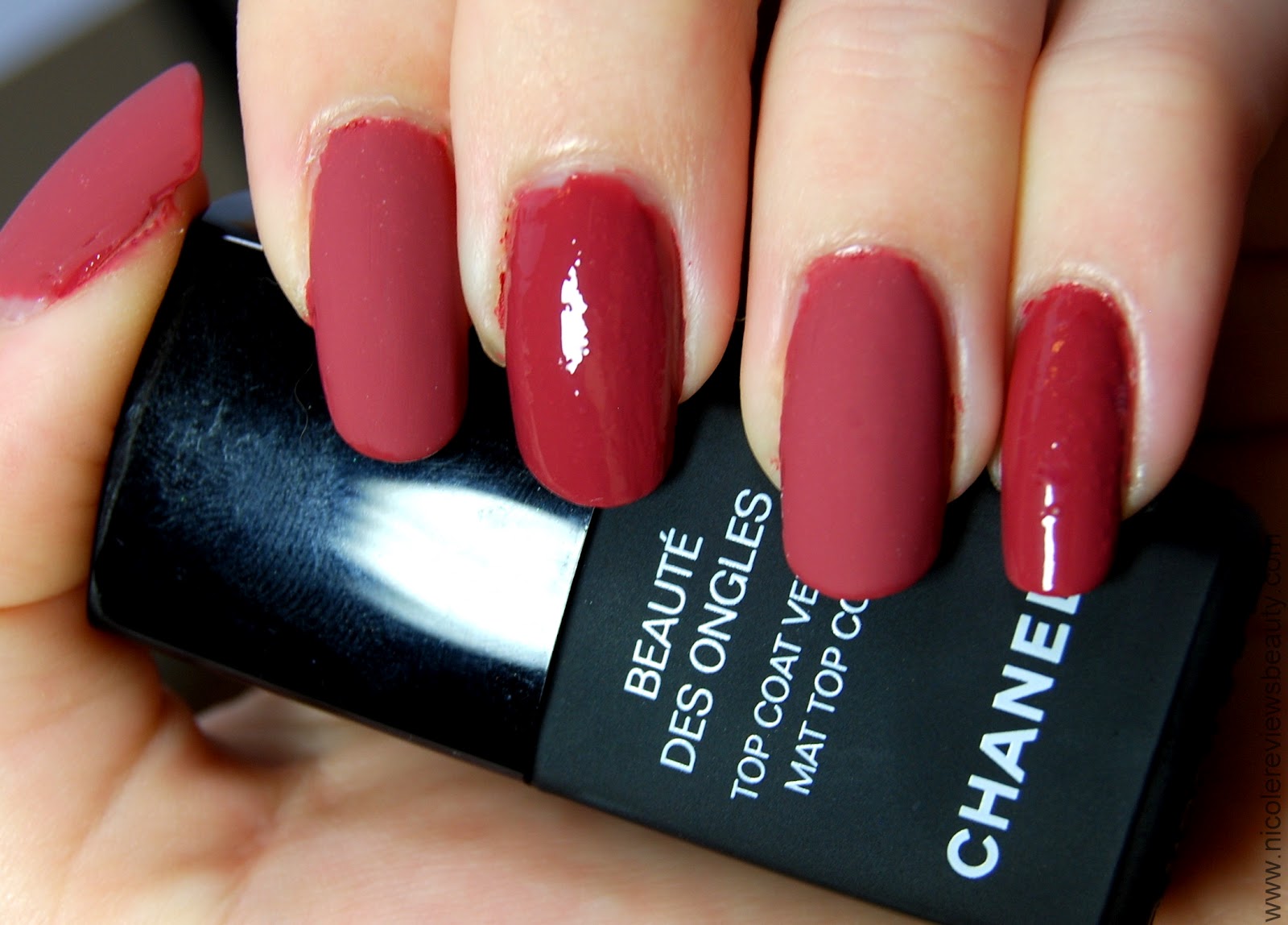 MementoMori ♔ OPI Matte Collection Chanel Top Coat Velvet