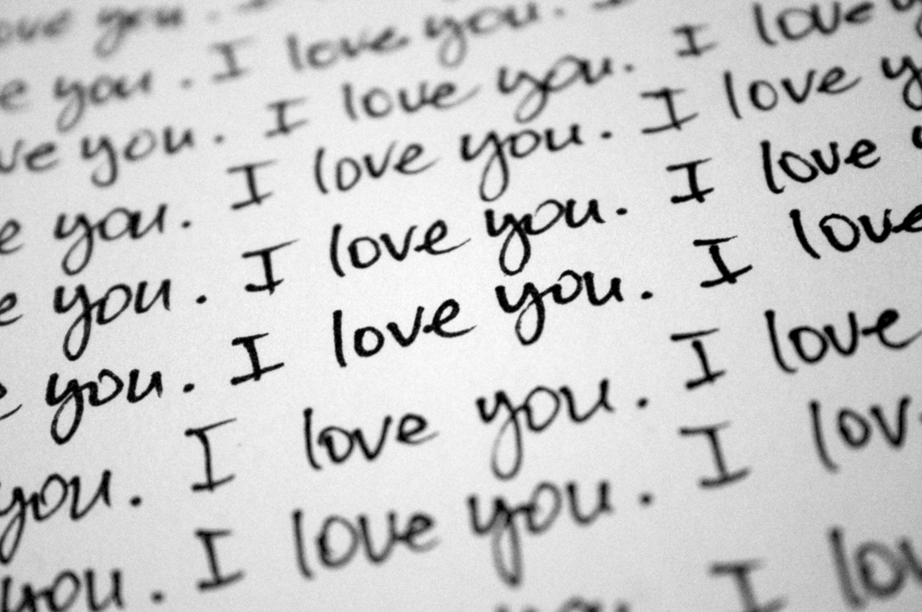 word i love you