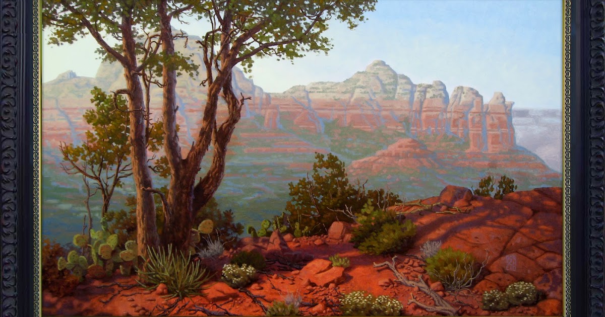 Les Dorscheid Artist Sedona Teapot Rock