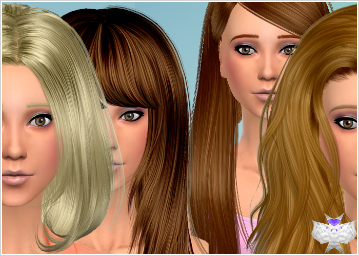  The Sims 4: Прически для женщин - Страница 3 Conversion%2BSet%2B4